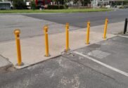 Removable Bollard installation in Moorabbin