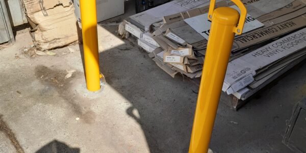 removable bollard installation in Tullamarine