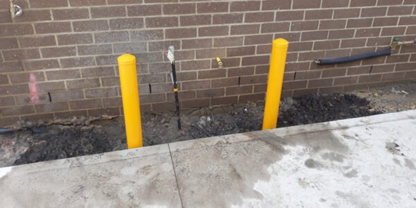 Gas Meter Bollards